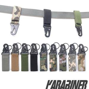 등산용품 밀리터리 메탈 후크 링 카라비너 단방향