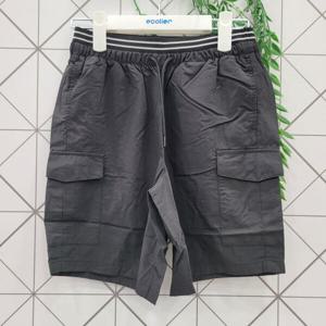 [에꼴리에]4.5부 밴드 레이어드 카고 바지 24PT254_GN