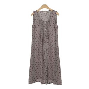 라페어 체리쉬 레드 핀턱 원피스 LWOFE172-BR