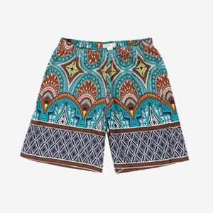 라페어 아라베스크 그린 인견 4부 팬츠 LWPFE202-GR