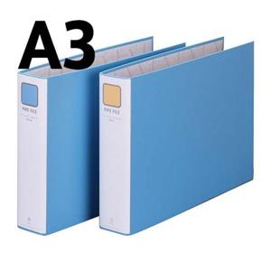 문화 A3 파이프바인더 70x70mm 군타입 B872-8A 하늘