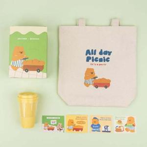 젤리크루 DIY 에코백 텀블러 선물세트(케키바이고미)