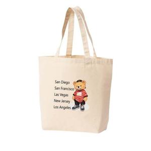 에코백 월드베어 캐쥬얼곰 브루클린곰 힙합곰 릴렉스