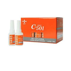 오공 다용도 순간접착제 C-501 50g-1박스20개