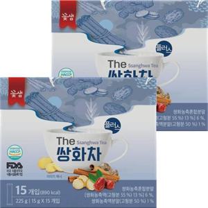 티백 꽃샘 쌍화차플러스 x 2개) 30T(15T