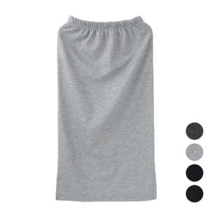 착용감 움직임이 좋은 베이직 옆트임 롱 스커트 치마