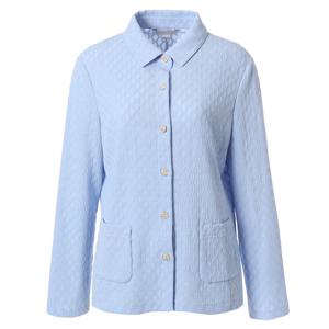 [마담포라]카라넥 엠보 원단 블라우스MC1BL503A