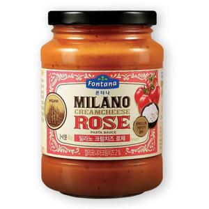 폰타나 밀라노 크림치즈 로제 파스타소스 600g