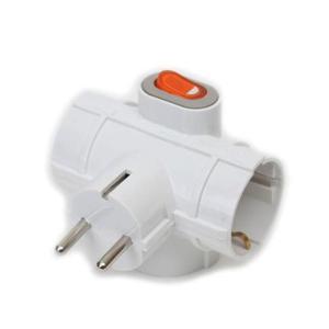 3구멀티탭 T형 3구 안전 스위치 멀티탭