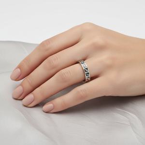 26SS FENDI RING WITH LOGO (7AK016 B09 F0VD1) (펜디 로고 링)