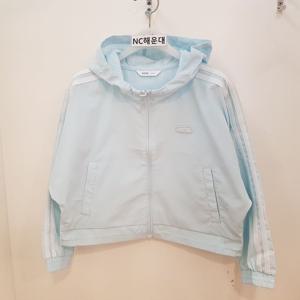 [소이]시어서커 쿨 크롭 후드점퍼 23m0152bl  여아  여름상품 초특가