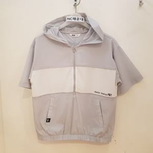 [소이]5부 절개 배색 쿨 아노락점퍼 23m5103gy  남아  여름상품  초특가