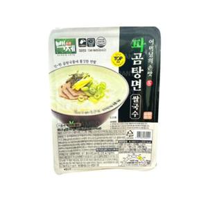 파곰탕쌀국수 백제파곰탕면쌀국수 파곰탕면쌀국수 1개