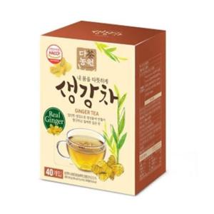진저티 생강차 분말생강차 전통차 한방차 건강차 분말차 40개