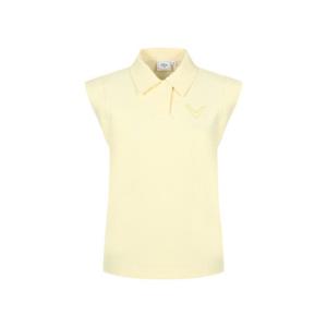 캘러웨이골프민소매 LQS CWTY24M613_YE 여성 여름 Y넥 우븐 슬리브리스