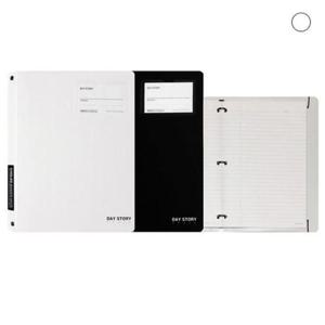 유성 데이스토리 포켓3공바인더노트 화이트 220x275x25mm