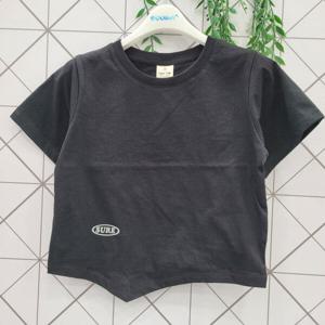 [에꼴리에]3부 언발 밑단 포인트티 24PT453_GN