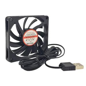 USB쿨러 에버쿨 DC 케이스 팬쿨러 1볼 5V 70mm USB-EC7010L05C
