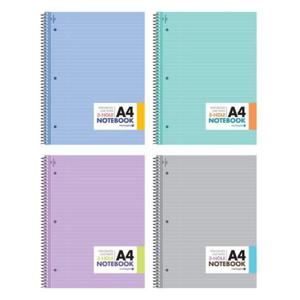 필기보관 모닝글로리 3공 절취 스프링노트 A4사이즈