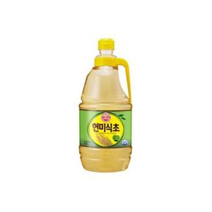 술 오뚜기 현미식초 숙성 조미료 소스 발효식품 1.8L 1개