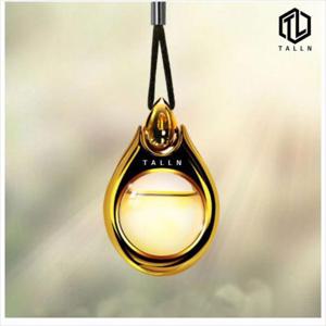 물방울방향제 차량용 룸미러 물방울 방향제 골드 D24 Ver2