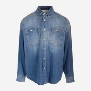 알렉산더맥퀸 다트 디테일 데님 셔츠 749481QVY13 4001