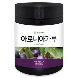 건강분말 헬로우그린 직접 키운 국산 아로니아 분말 가루 280g