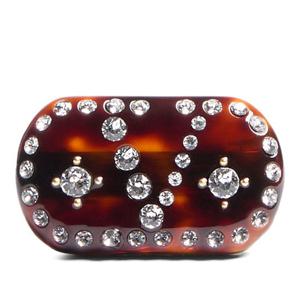 발렌티노 V로고 시그니처 크리스탈 헤어 클립 W2J0X60LGU RFZ