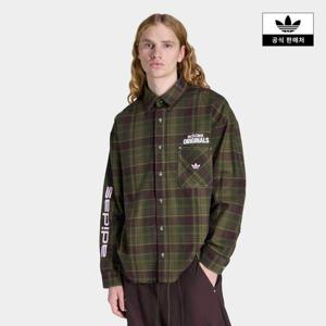 아디다스코리아공식 KG6451 ORIGINALS 플란넬 롱 슬리브 워크 셔츠