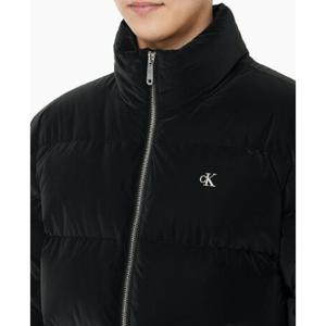 CK 4RD533G 남성 패딩 모크넥 메트글로시 푸퍼 자켓