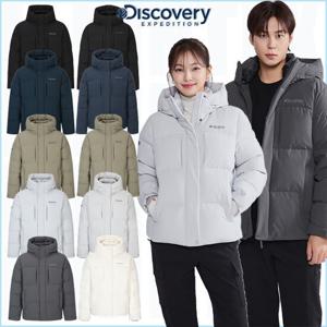 디스커버리 25FW 커플 구스다운 DMDJ61056DWDJ62056 남여 숏패딩 레스터G 구스 다운 시그니쳐 다운