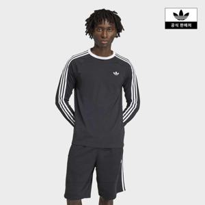 아디다스코리아공식 KE3546 3-스트라이프 롱 슬리브 티셔츠