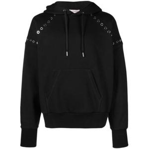 알렉산더 맥퀸 후드 티셔츠 727302QUX631000 BLACK