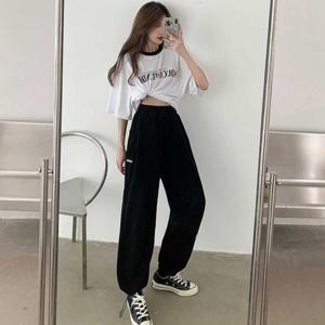 [주식회사 브이와이][JHP297U6_51IB]스웻 팬츠 회색트레이닝바지