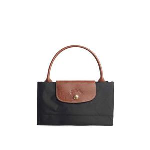 롱샴 르 플리아쥬 오리지널 M 탑핸들백 L1623089001 Black