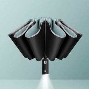 거꾸로 LED 완전자동 양산 겸 우산 UV차단 접이식우산