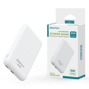 [문구] 팬택 보조배터리 PD 20W 맥세이프 5000mAh PT-MBT5000P 스마트폰배터리 핸드폰배터리