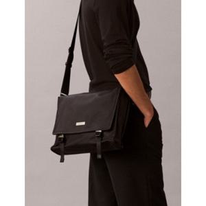 CK 4D3146 남성 슬릭 나일론 메신저 라지 크로스백