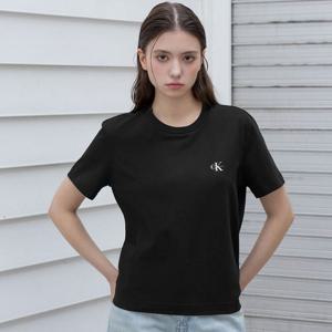 여성 레귤러핏 모던로고 2PK 반팔티셔츠(47AB819)