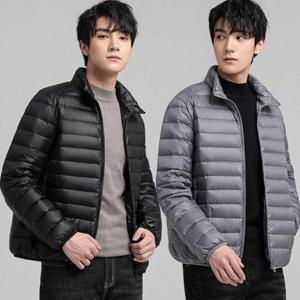 경량롱후드조끼 남자경량패딩 LEA-M27