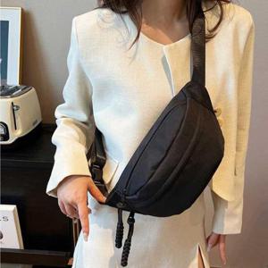 휴대폰크로스백 남녀공용 베이직 크로스 슬링백 힙색 여행보조가방