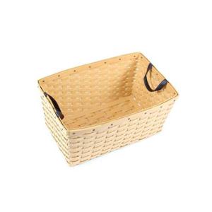 PP라탄 피보드 핸들바스켓(소) 다용도바구니 라탄바구니