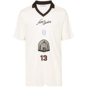 라프리마 아크네 스튜디오 로고 프린트 스포츠 셔츠 BL0382 AEF