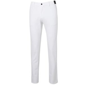 [와이드앵글]남성 CO 고주파 로고 포인트 솔리드 팬츠 WMP23312W2