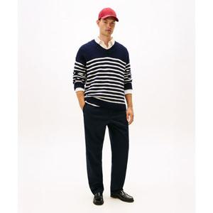 타미힐피거 TOMMY HILFIGER 와이드 핏 헤링본 치노 팬츠 (T12F9WPC060MT1DW5) T12F9WPC060MT1DW5 454122