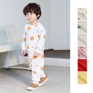 탑텐키즈 MOG2IP3301 공용 유아 피너츠 더블니트 셋업