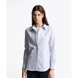 타미힐피거 TOMMY HILFIGER 옥스포드 스트라이프 셔츠 (T22F6WSH030WT204L) T22F6WSH030WT204L 454226