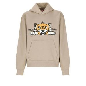 라프리마 겐조 해피 타이거 자수 후드 티셔츠 FF5 5SW264 4MF 10