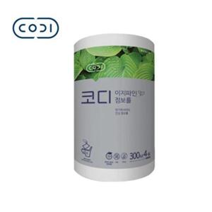 점보롤 코디 1겹 이지파인 식당 병원 300mx4롤 1팩