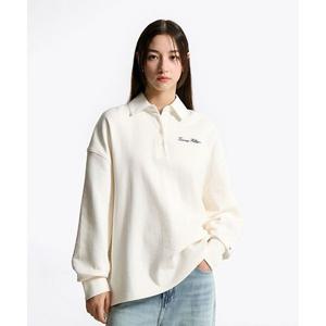 타미힐피거 TOMMY HILFIGER 스크립트 럭비 스웨트셔츠 (T22F6TTO040WT1YA8) T22F6TTO040WT1YA8 454281